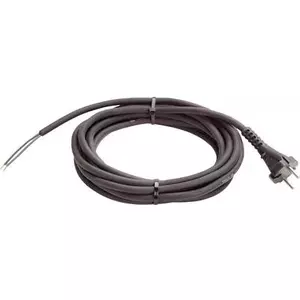 Strāvas kabelis AS Schwabe 70532 — 3 m H05RN-F, 2x1,0 mm², melns