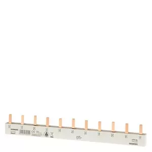 Siemens 5ST3667 3-Phase Pin-Type Busbar 10mm2 11-Module