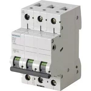 Siemens 5SL6340-7 Miniature Circuit Breaker 3-Pole 40A 400V