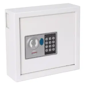 Phoenix KS0031E Key Cabinet with Combination Lock, White