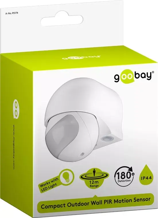 Infrasarkanais kustības sensors Goobay 95174 Photo 5
