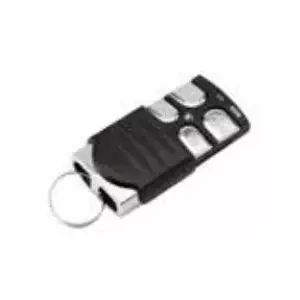 Remote control Olympia 5919 for security systems, RF Wireless interface, 4 press buttons, silver/black