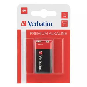 9V Alkaline akumulators Verbatim 9V Alkaline Batteries