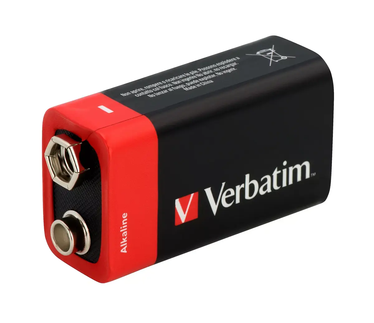 9V Alkaline akumulators Verbatim 9V Alkaline Batteries Photo 2