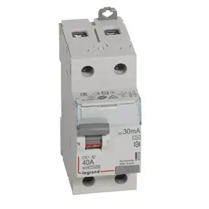 Дифференциальный выключатель Legrand 411555 DX3 2P 40A 30мА тип A