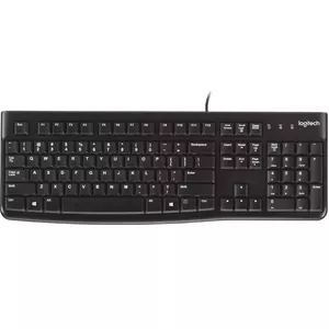 Logitech K120 Wired Business Keyboard, RU - Black