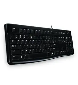 Клавиатура Logitech Keyboard K120 for Business полноразмерная проводная USB QWERTY черная