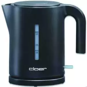 Cloer 4120 elektriskās tējkanna 1,2 L 1800 W Melns