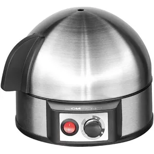 Яйцеварка CLATRONIC EK 3321 — на 7 яиц, 400 Вт, корпус из нержавеющей стали, съёмная крышка