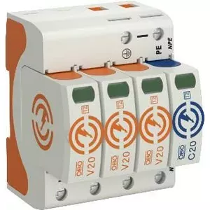 OBO Bettermann V20-3+NPE-280 Surge Protection Device, 60 kA
