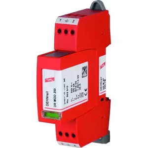 Surge Arrester DEHN DR M 2P 255 FM 230 V Terminal AC 50 - 60 Hz Thermoplastic Red