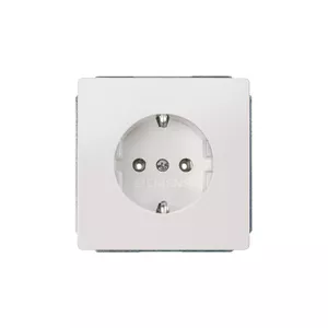 Siemens 5UB1853 DELTA style Schuko rozete 10/16A 250V ar titāna vāku
