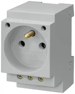 Модульная розетка Siemens 5TE6803 2P+E 16A 230В