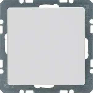 Защитная заглушка для розетки berker 10096089, белая пластиковая крышка для электроустановок