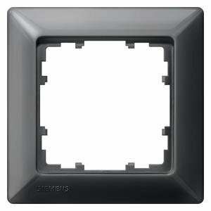 Siemens 5TG25516 wall plate/switch cover Carbon, Metallic