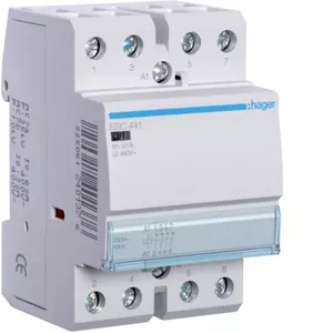 Hager ESC441 modulārais kontaktors 40A 230V AC