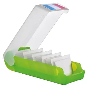 Card Pocket Helit H6901159 Green Transparent A7