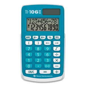 Texas Instruments TI-106 II калькулятор Карман Дисплей Синий