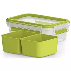 EMSA 518102 lunch box Lunch container 0.55 L Polypropylene (PP), Thermoplastic elastomer (TPE) Transparent 1 pc(s)