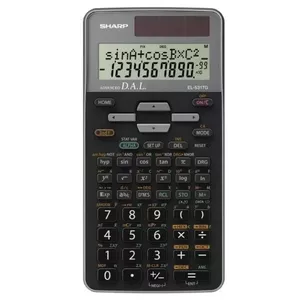 Sharp SHEL531TGGY calculator Pocket Scientific Black, Grey