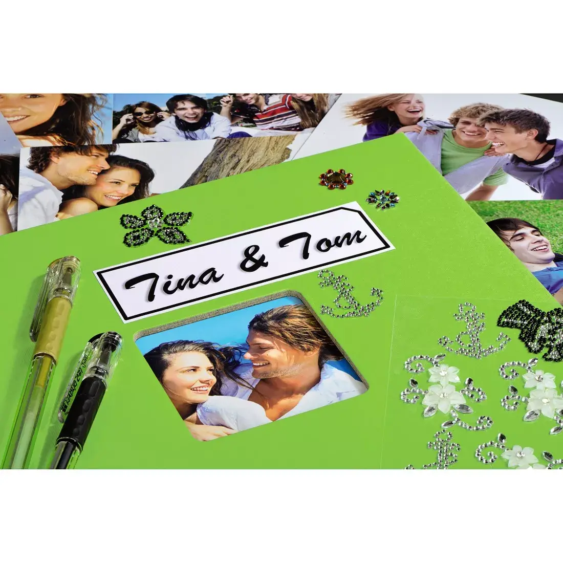 Fotoalbums Hama Fine Art Zaļš 50 lapas Photo 7