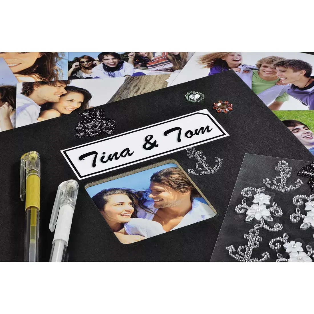 Fotoalbums Hama Fine Art melns 50 lapas Photo 6