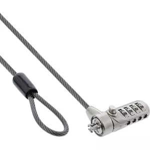 Combination Lock InLine Notebook Security 55702