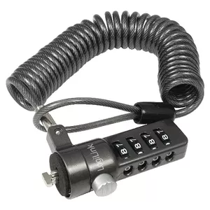 Кабельный замок LogiLink NBS004 Черный 1.8 м