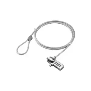 Cable lock Goobay 93038 Grey 1.5 m