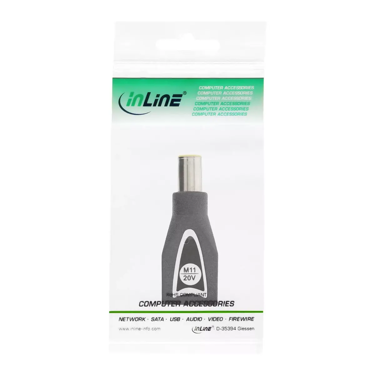 InLine Switch Plug M11 90W 120W Black Photo 3