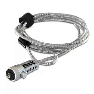 Cable lock Navilock 20643 Silver 1.8 m