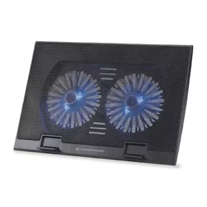 Conceptronic THANA02B atdzesējošais paliktnis portatīvajiem datoriem 43,2 cm (17") Melns