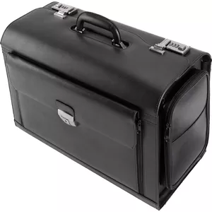 Briefcase Jüscha 45057 Leather Black