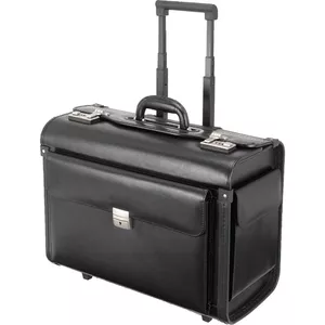 Briefcase Jüscha 92301 Leather Black