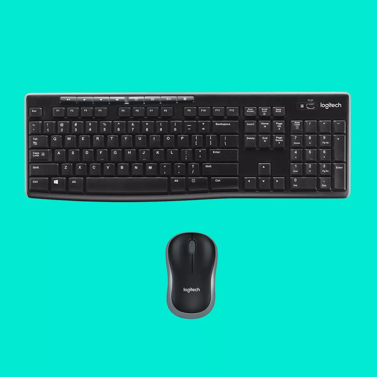 Keyboard Logitech US Layout MK270 Photo 6