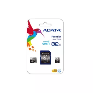 Flash Card ADATA Premier SDHC UHS-I U1 Class10 32GB, Read 30MB/s, Write 10MB/s