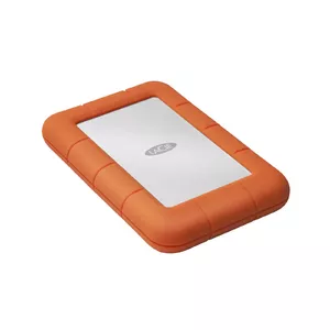 LaCie Rugged Mini external hard drive 1 TB Orange, Silver