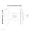 TV sienas stiprinājums Neomounts LED-W220 Photo 3