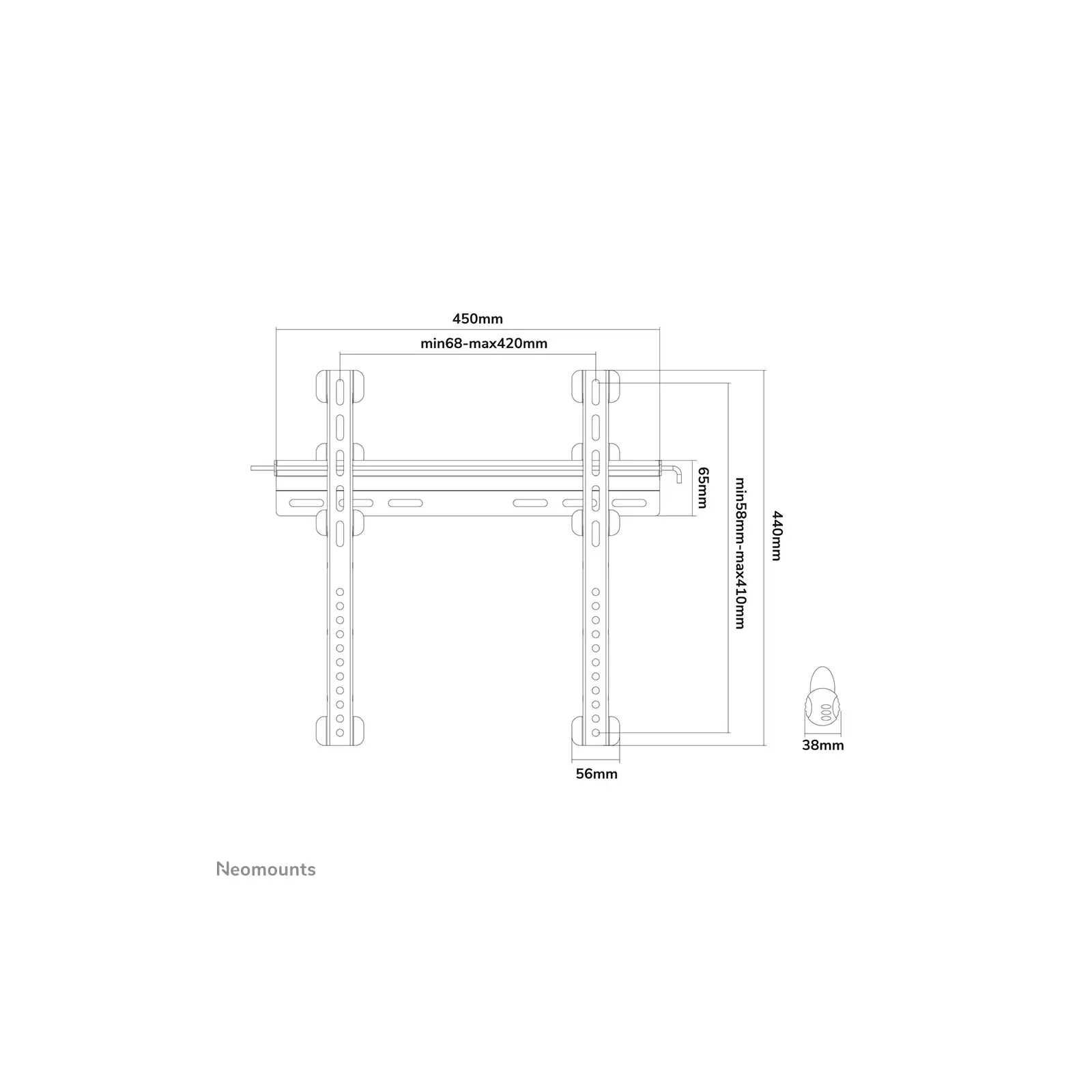 Neomounts PLASMA-W040BLACK Photo 5