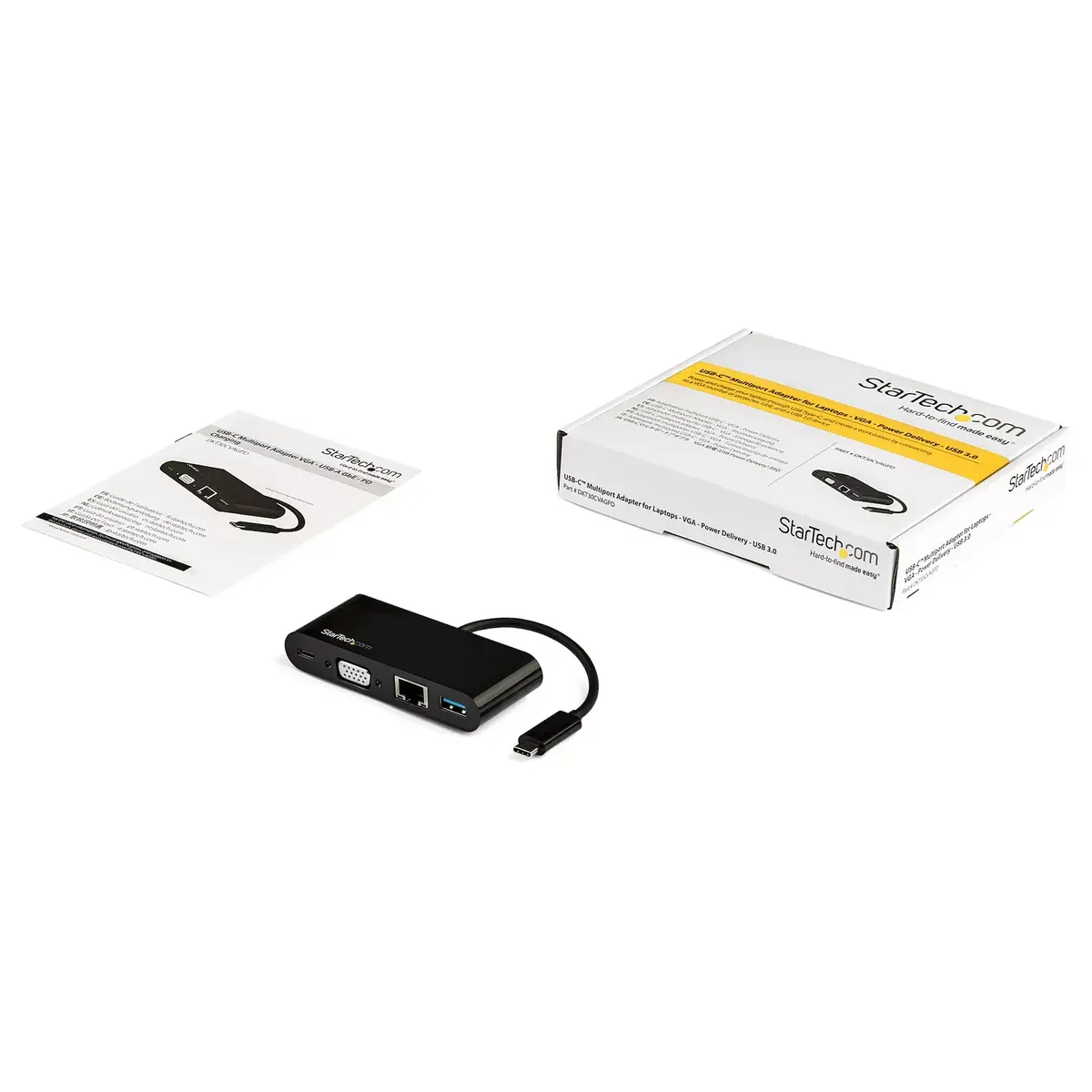 USB C Multiport Adapter StarTech.com DKT30CVAGPD Photo 5