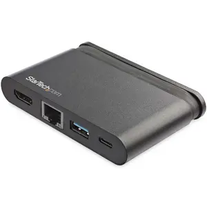 StarTech DKT30CHCPD USB-C Multiport Adapter and Portable Laptop Dock with 4K HDMI, 100W Power Delivery 3.0, USB-A, USB-C, and Gigabit Ethernet