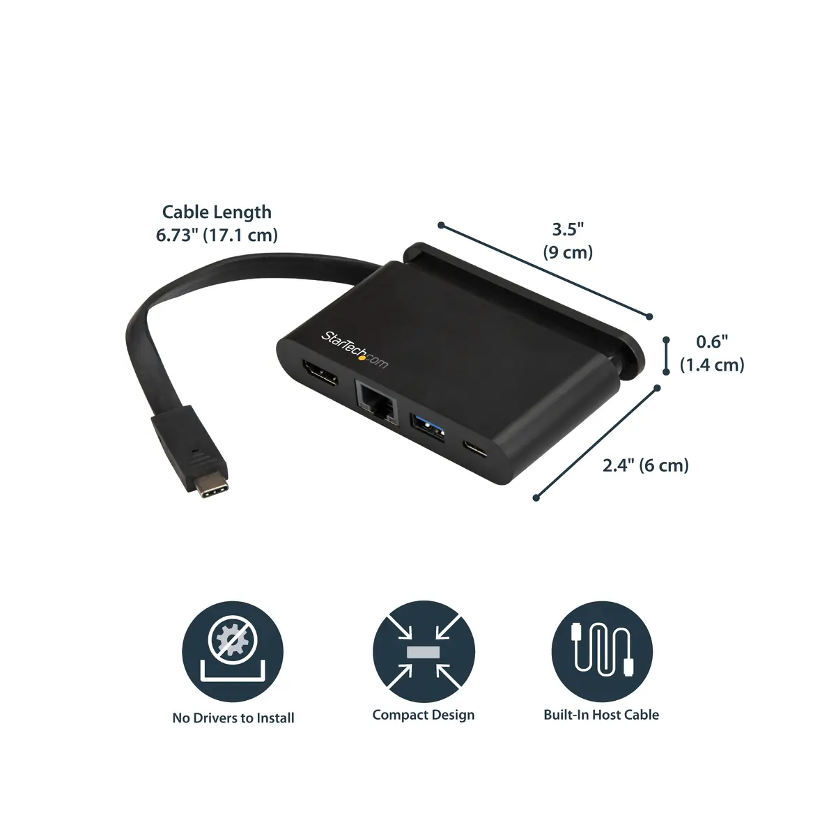 StarTech DKT30CHCPD USB-C Multiport Adapter & Dock Photo 6
