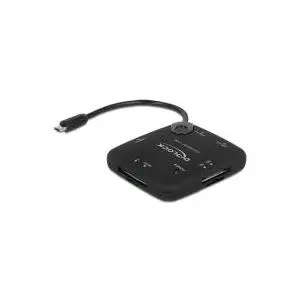 Card Reader DeLOCK 65529 USB 2.0 Black