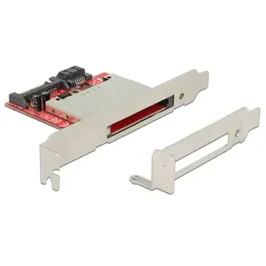 Card Reader DeLOCK 91495 SATA Internal Black Red Silver