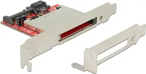 Card Reader DeLOCK 91495 SATA Internal Black Red Silver