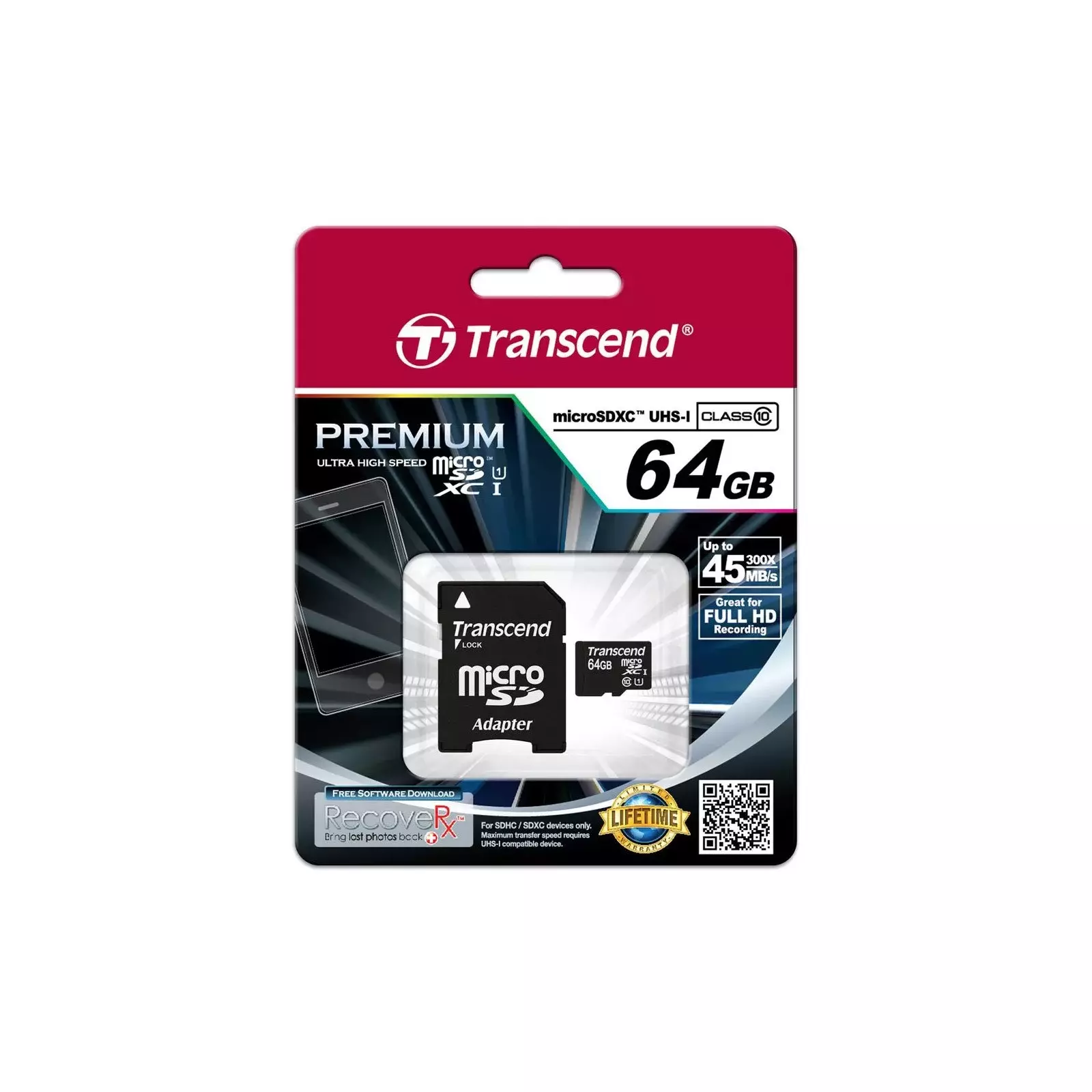 TRANSCEND TS64GUSDU1 Photo 1