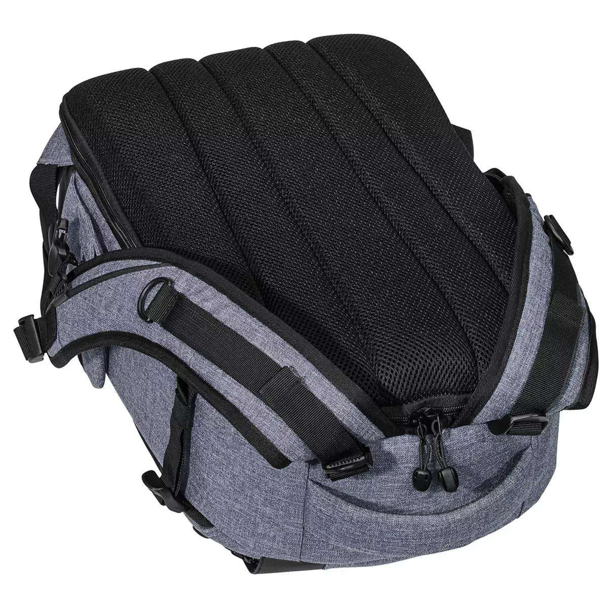 Backpack PEDEA FASHION Black Grey Photo 5