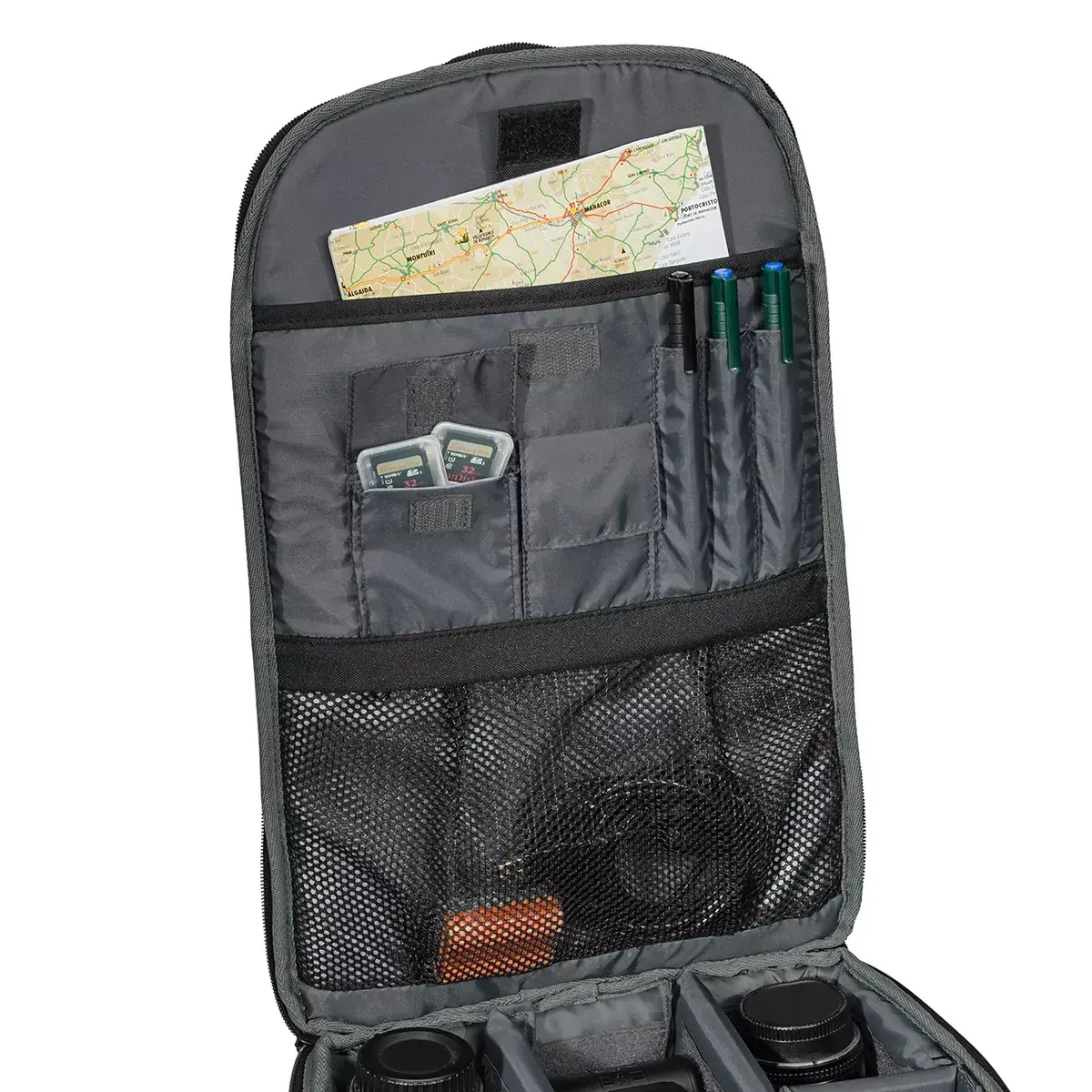 Backpack PEDEA FASHION Black Grey Photo 6