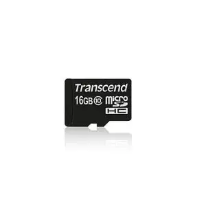 Flash Memory Transcend 16GB MicroSDHC Class 10 UHS-I TS16GUSDCU1