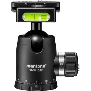 Ball Head mantona Fortress 34 S1-3410AF with 3/8" mounting plate